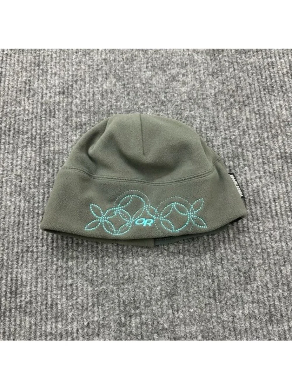 Outdoor Research Icecap Hat Embroidered Windstopper Technical Fleece Womens L/XL
